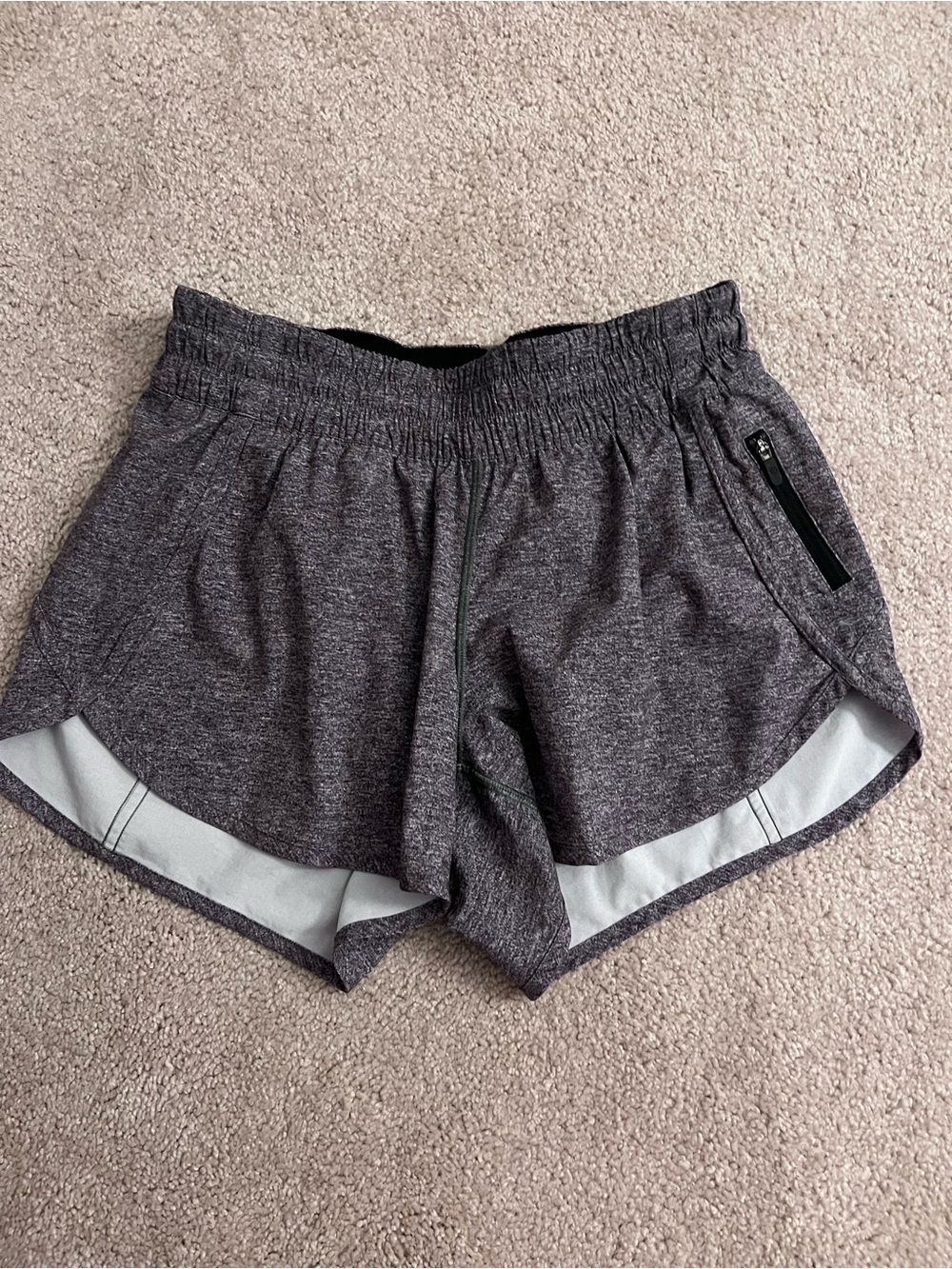lululemon athletica track that mid rise short